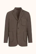 Regular Fit Overshirt Fiskebensvevd