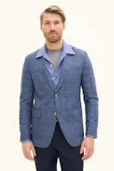 Regular Fit Glencheck Blazer