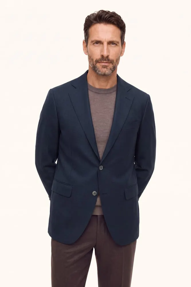 Regular Fit Checked Blazer