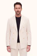Regular Fit Fløjlsblazer