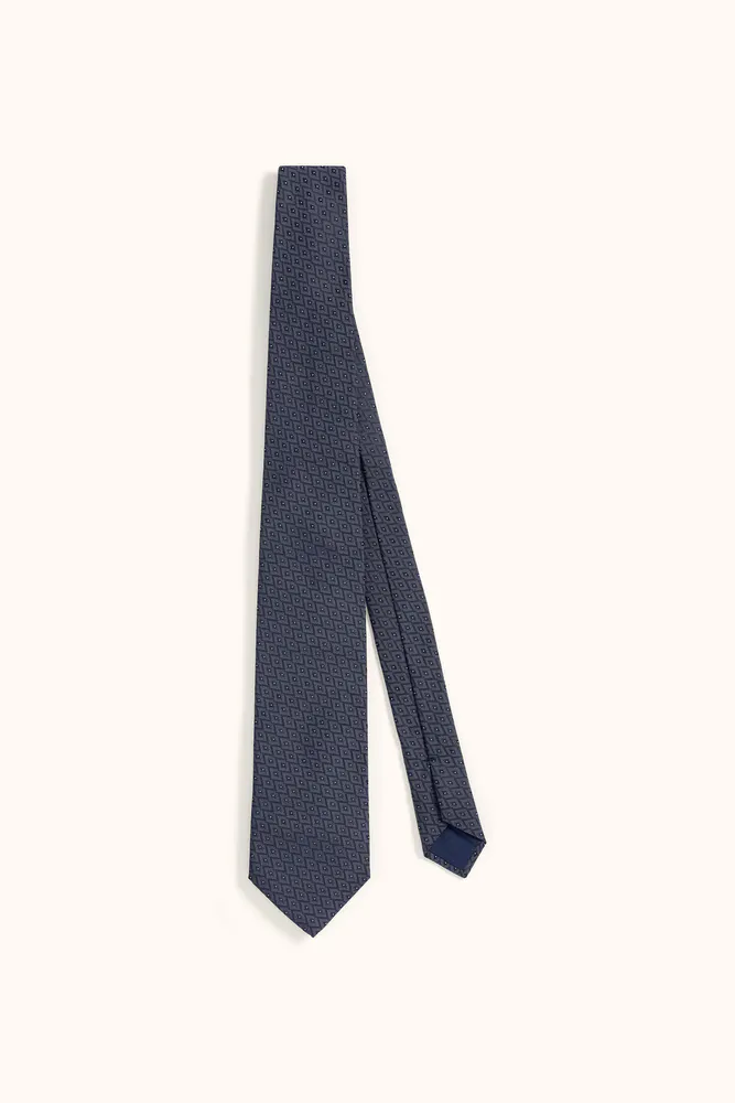 Mønstret Silkeslips