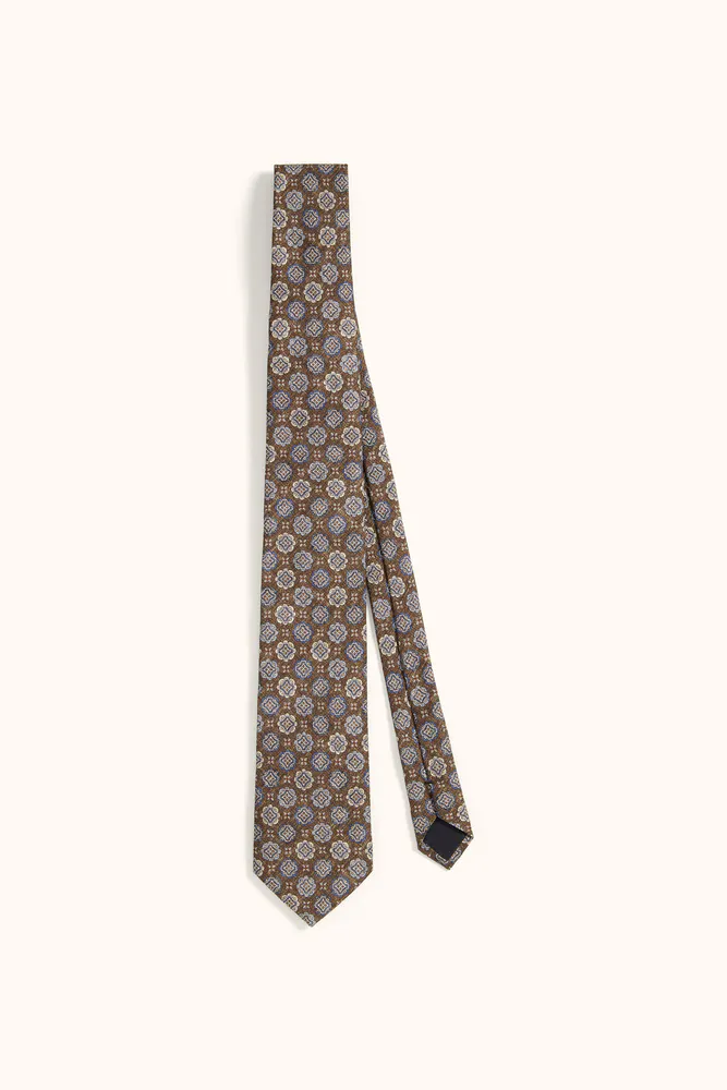 Mönstrad Sidenslips