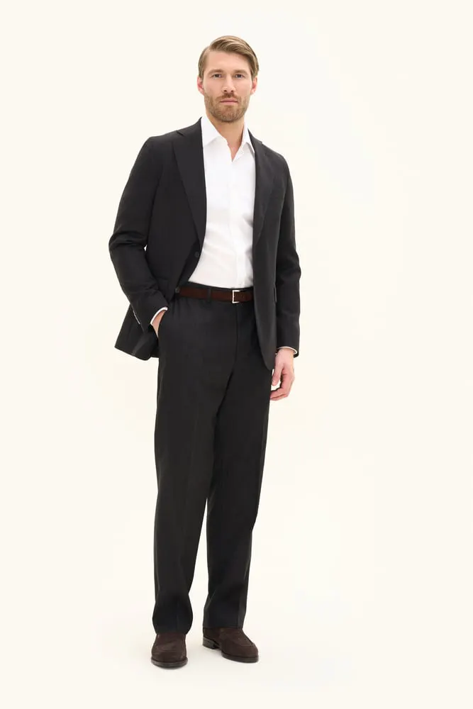 Regular Fit Stretch Flanell Suit